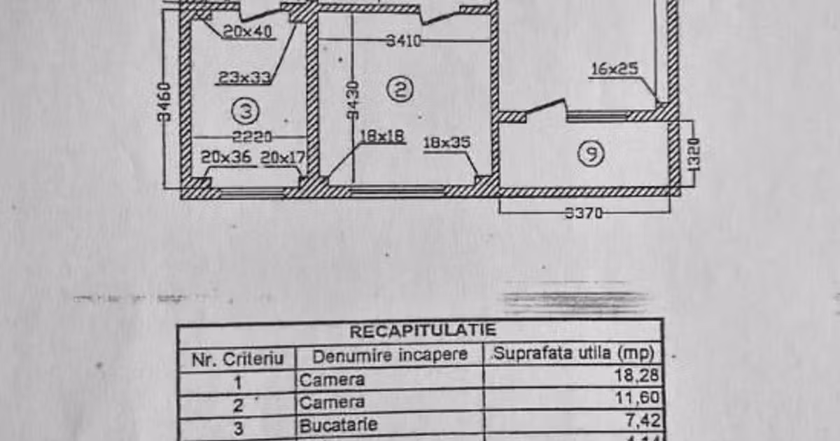 Apartament de vânzare cu 2 camere, mobilat în zona Tei, Sector 2