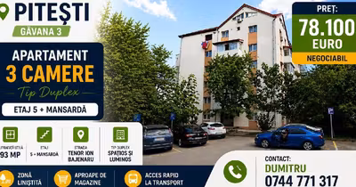 Apartament Găvana 3