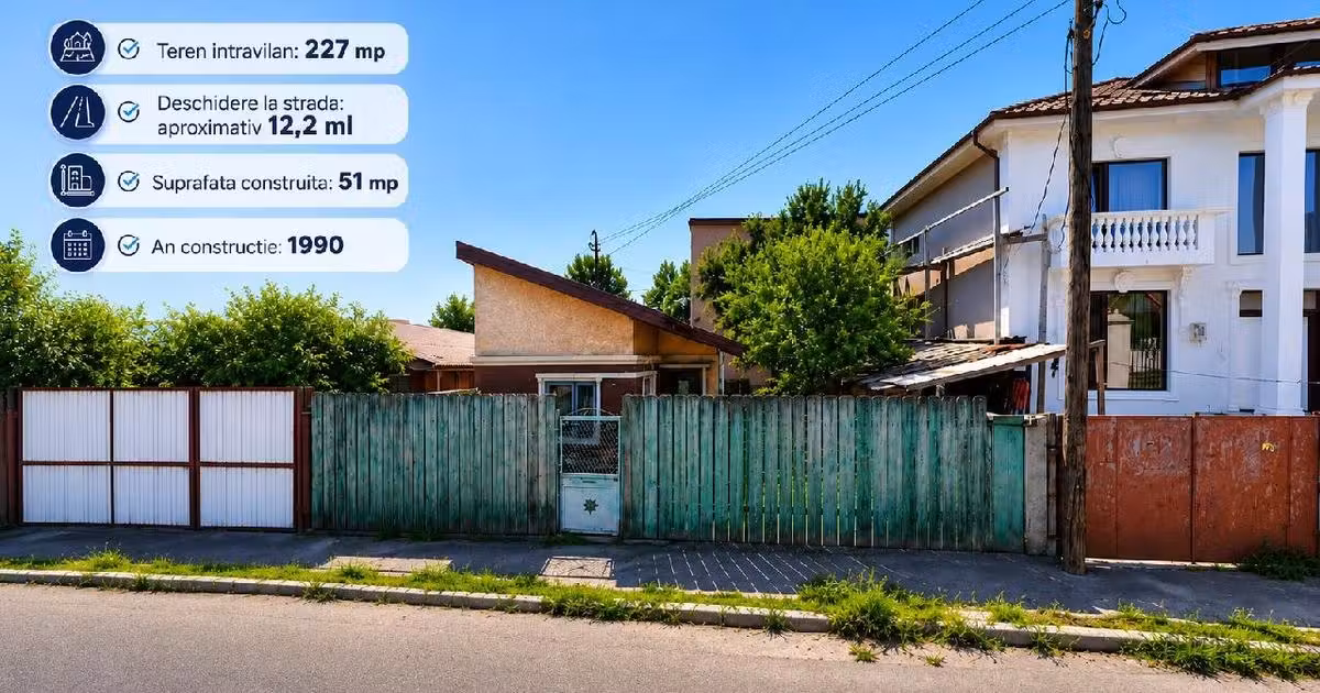 Casă individuală de vânzare cu 2 camere în zona Giurgiului, Sector 4