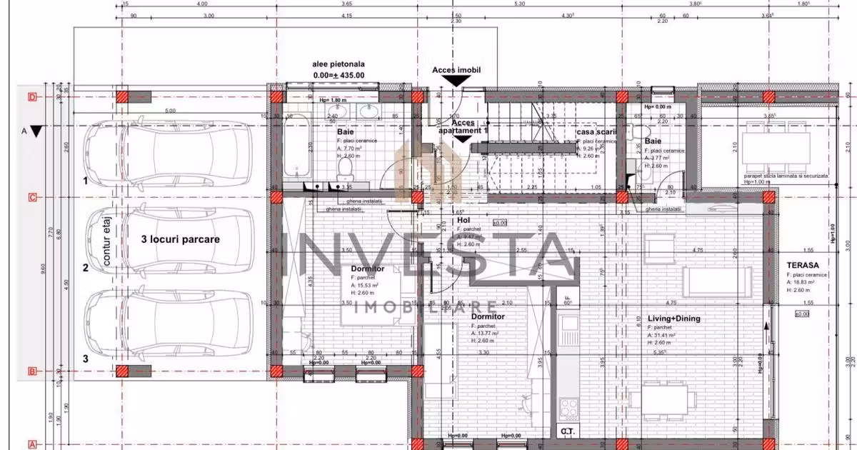Duplex de vânzare cu 5 camere în zona Mănăștur, Cluj-Napoca
