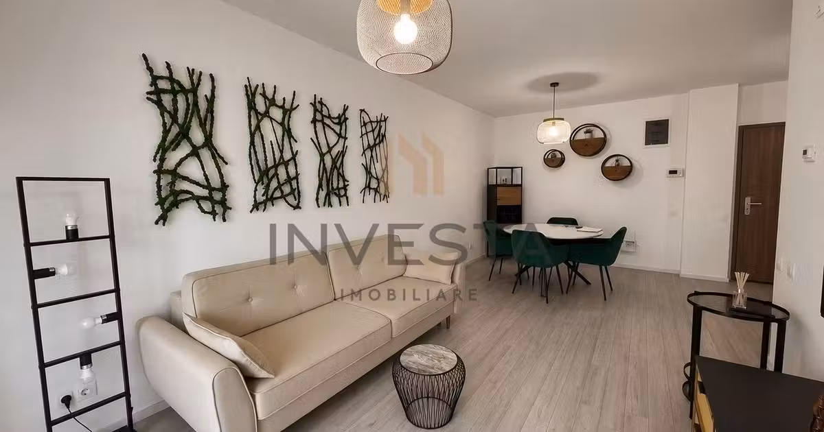 Apartament de vânzare cu 2 camere, mobilat în zona Bună Ziua, Cluj-Napoca