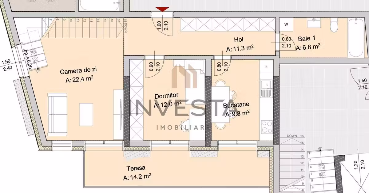 Apartament de vânzare cu 4 camere în zona Mărăști, Cluj-Napoca