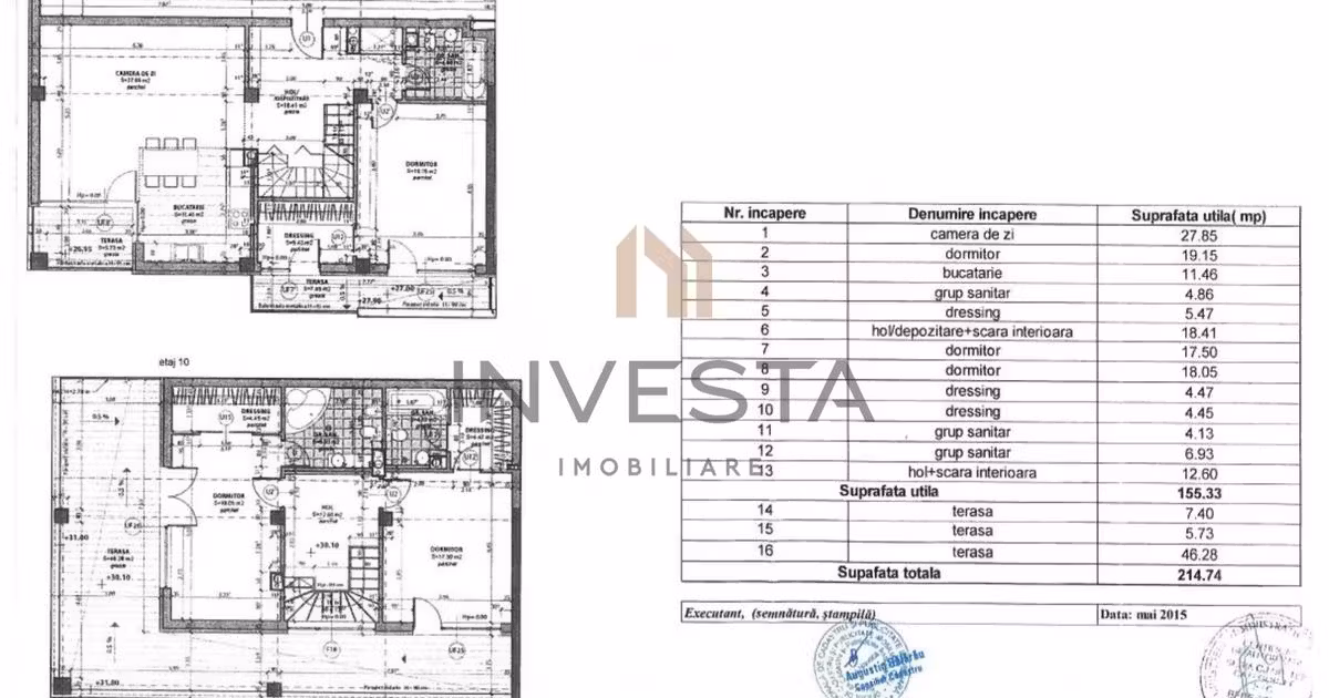 Apartament de vânzare cu 4 camere, mobilat în zona Gheorgheni, Cluj-Napoca