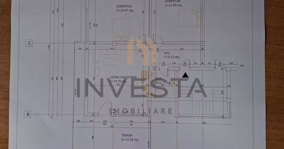 Apartament de vânzare cu 3 camere, mobilat în zona Bună Ziua, Cluj-Napoca