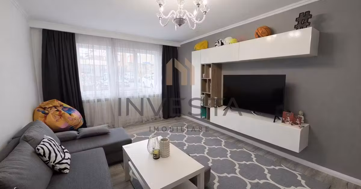 Apartament de vânzare cu 3 camere, mobilat în zona Mărăști, Cluj-Napoca