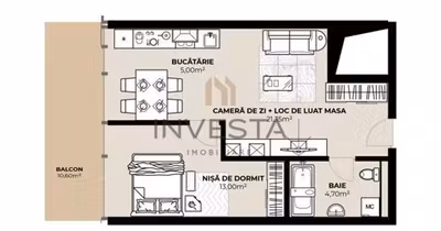 Apartament Dâmbul Rotund