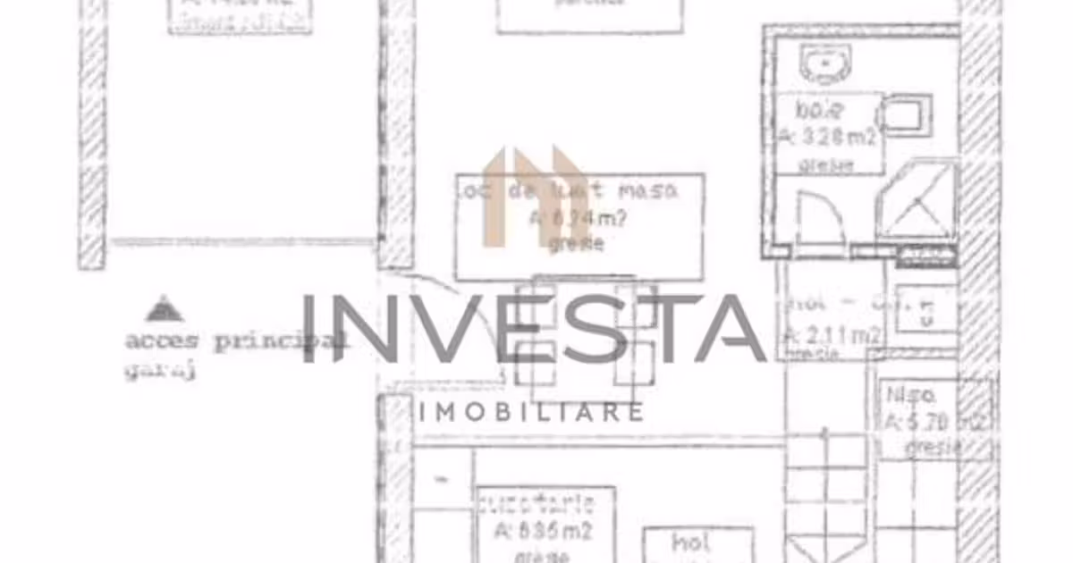 Duplex de vânzare cu 3 camere, mobilat în zona Bună Ziua, Cluj-Napoca