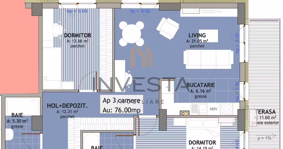 Apartament de vânzare cu 3 camere în zona Iris, Cluj-Napoca