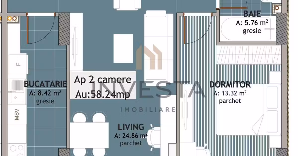 Apartament de vânzare cu 2 camere în zona Iris, Cluj-Napoca