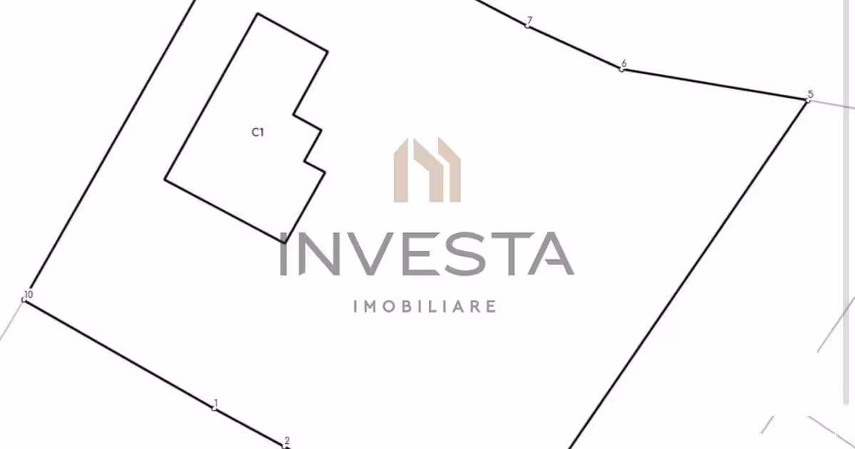 Teren Construcții intravilan de vânzare de 1000 mp, în zona Borhanci, Cluj-Napoca