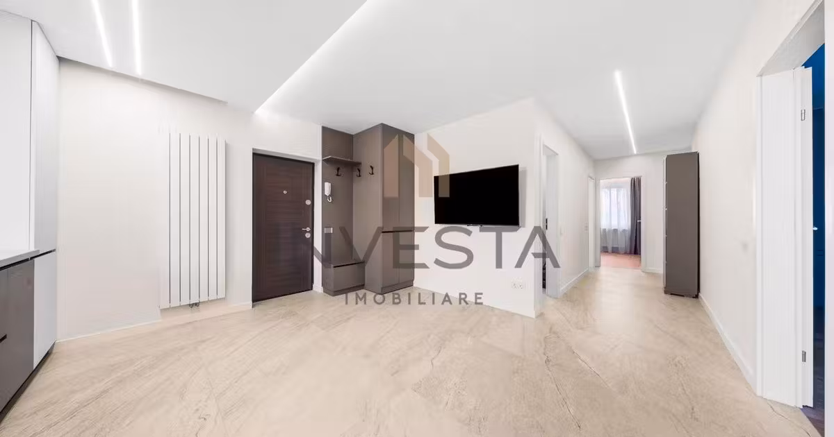 Apartament de vânzare cu 3 camere, mobilat în zona Iris, Cluj-Napoca