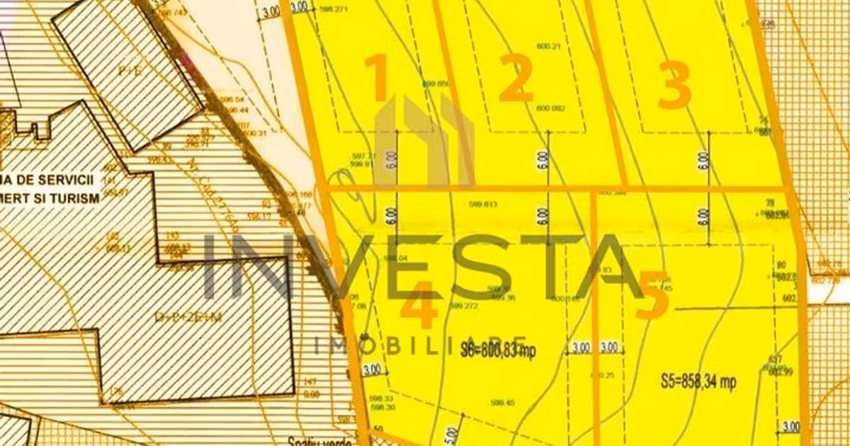 Teren Construcții intravilan de vânzare de 5061 mp, în zona Făget, Cluj-Napoca