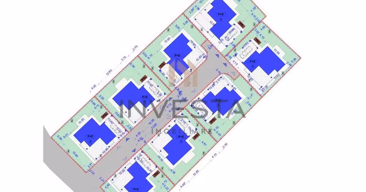 Teren Construcții intravilan de vânzare de 400 mp, în Dezmir