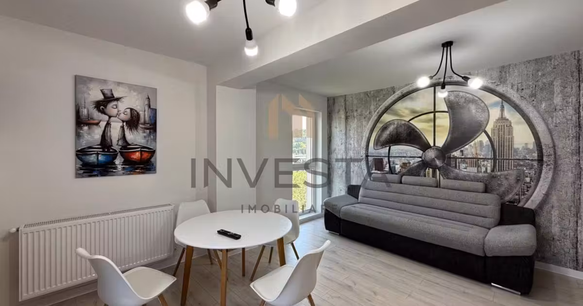 Apartament de vânzare cu 2 camere, mobilat în zona Dâmbul Rotund, Cluj-Napoca