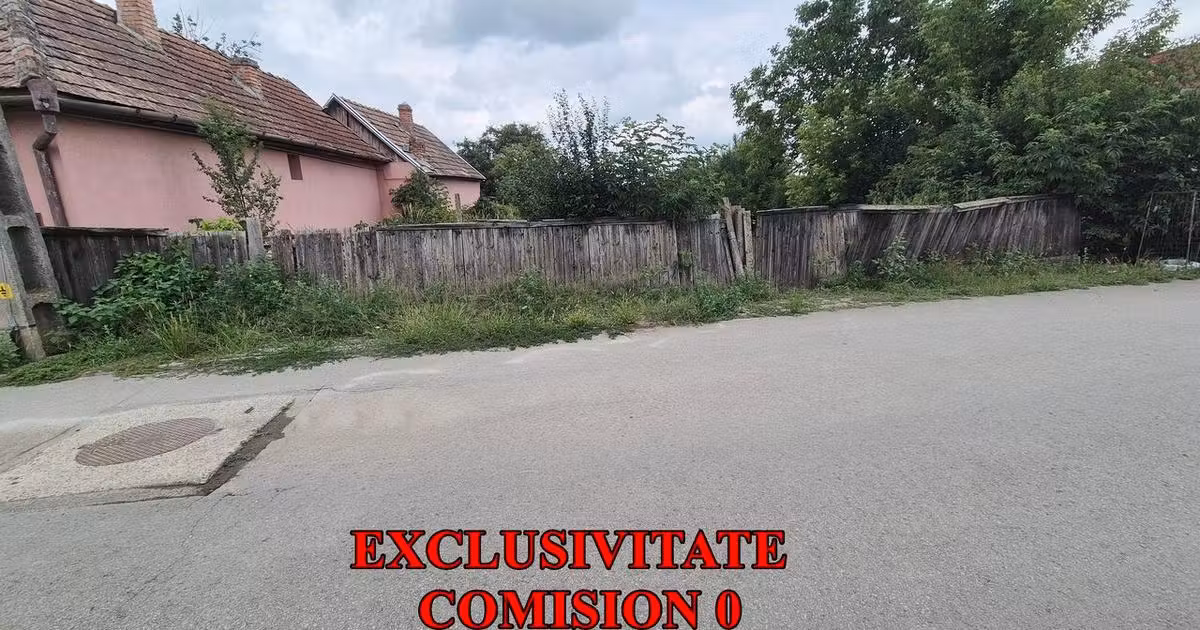 Teren Construcții intravilan de vânzare de 1900 mp, în Crăciunelu de Jos