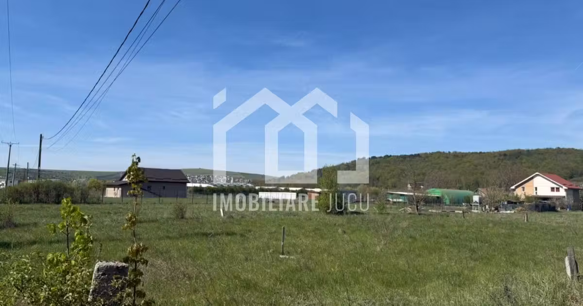 Teren Construcții intravilan de vânzare de 925 mp, în Jucu de Mijloc