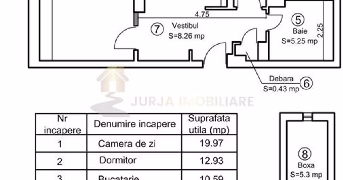 Apartament de vânzare cu 2 camere, mobilat în zona Mănăștur, Cluj-Napoca