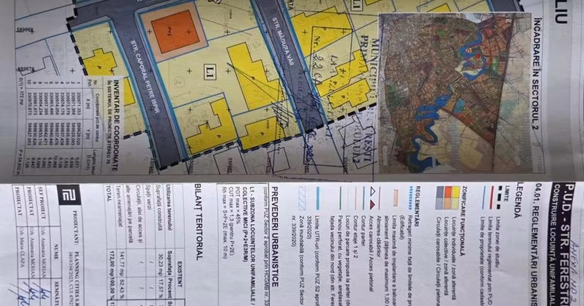 Teren Construcții intravilan de vânzare de 172 mp, în zona Petricani, Sector 2
