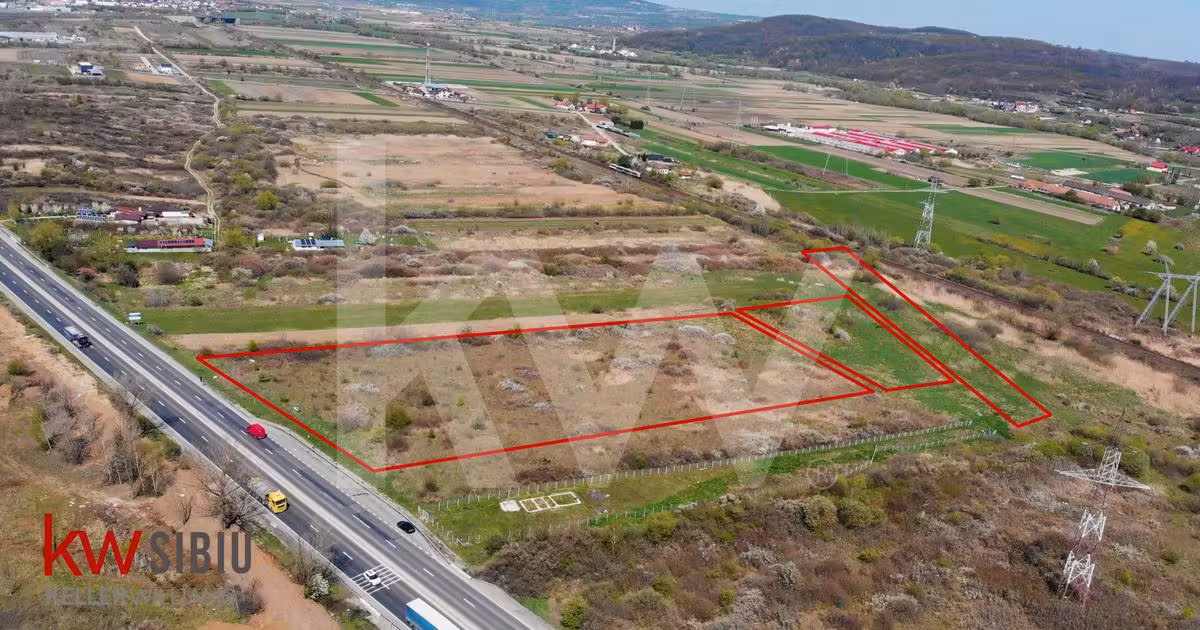 Teren Construcții extravilan de vânzare de 16232 mp, în Șelimbăr