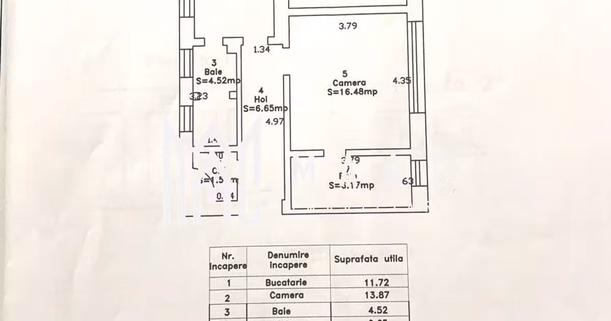 Apartament de vânzare cu 2 camere în zona Ultracentral, Sibiu