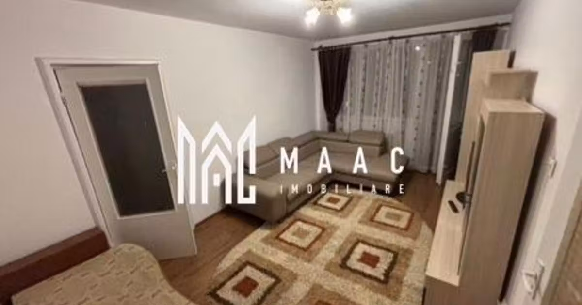 Apartament de vânzare cu 2 camere, mobilat în zona Hipodrom 3, Sibiu
