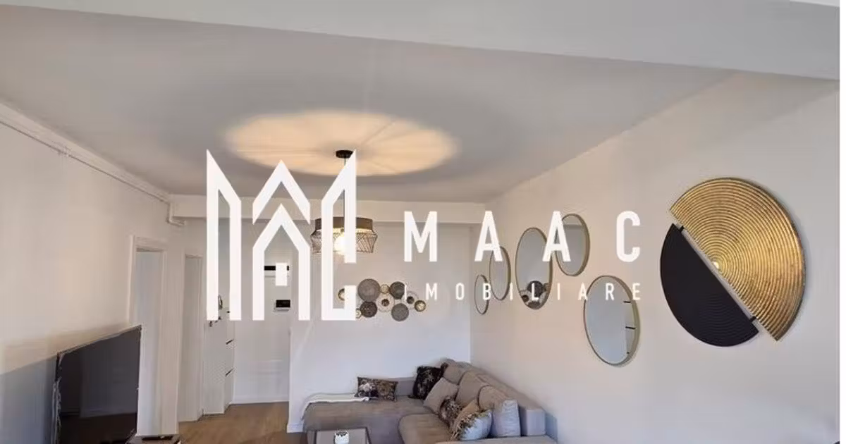 Apartament de vânzare cu 2 camere, mobilat în Cristian