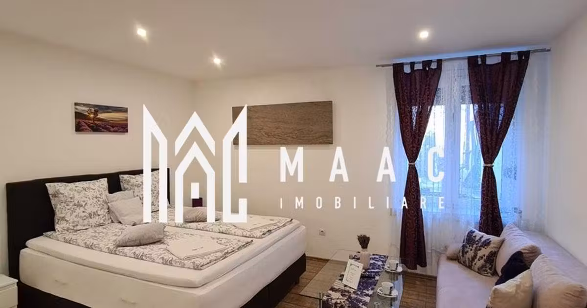 Garsonieră de vânzare, mobilată în zona Ultracentral, Sibiu