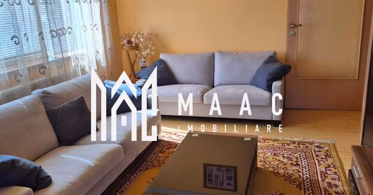 Apartament de vânzare cu 3 camere, mobilat în zona Trei Stejari, Sibiu