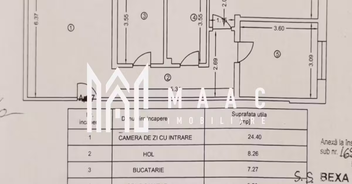 Apartament de vânzare cu 3 camere, mobilat în zona Arhitecților - Calea Cisnădiei, Sibiu