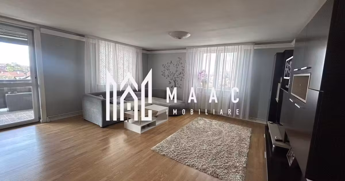 Apartament de vânzare cu 3 camere, mobilat în zona Terezian, Sibiu