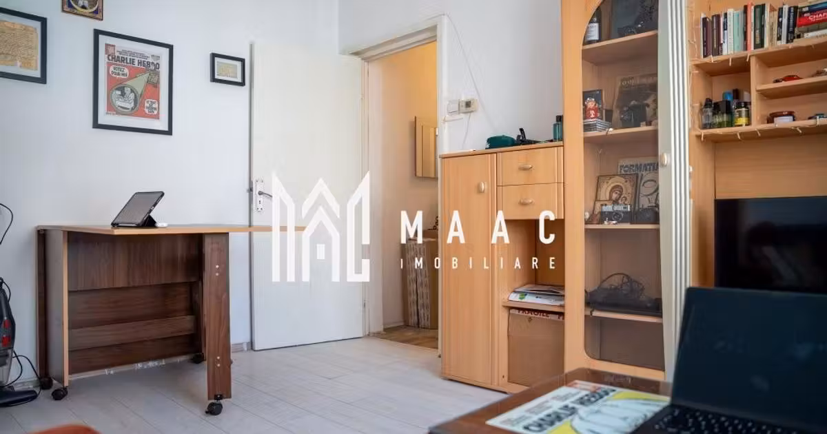 Apartament de vânzare cu 2 camere, mobilat în zona Hipodrom 3, Sibiu
