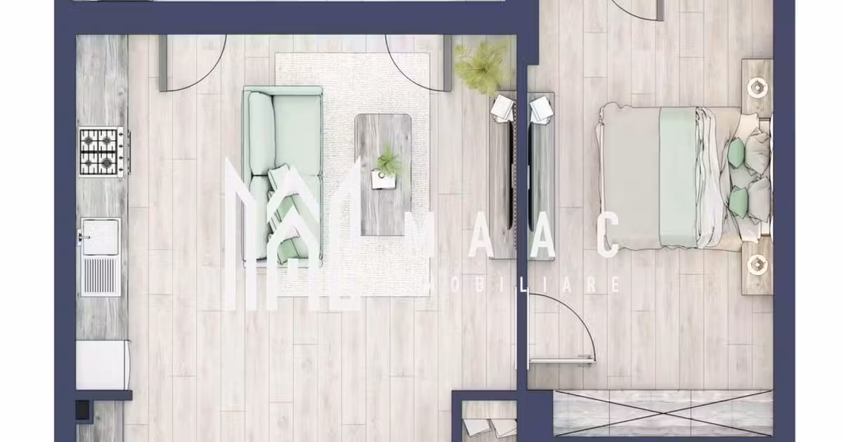 Apartament de vânzare cu 2 camere în zona Turnișor, Sibiu