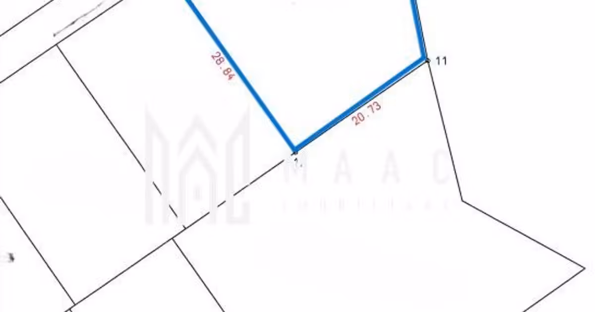 Teren Construcții intravilan de vânzare de 946 mp, în Cisnădie