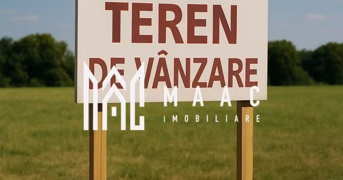 Teren agricol extravilan de vânzare de 8200 mp, în Șura Mică
