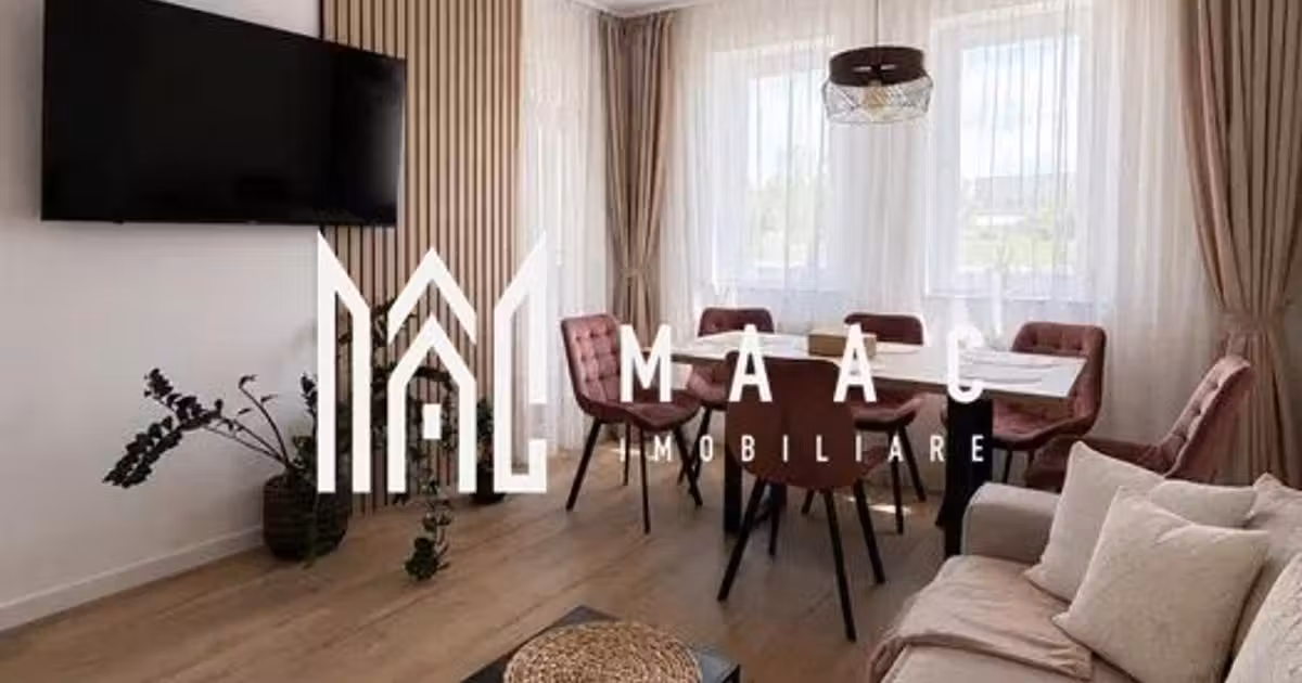 Apartament de vânzare cu 3 camere, mobilat în zona Broscărie, Sibiu