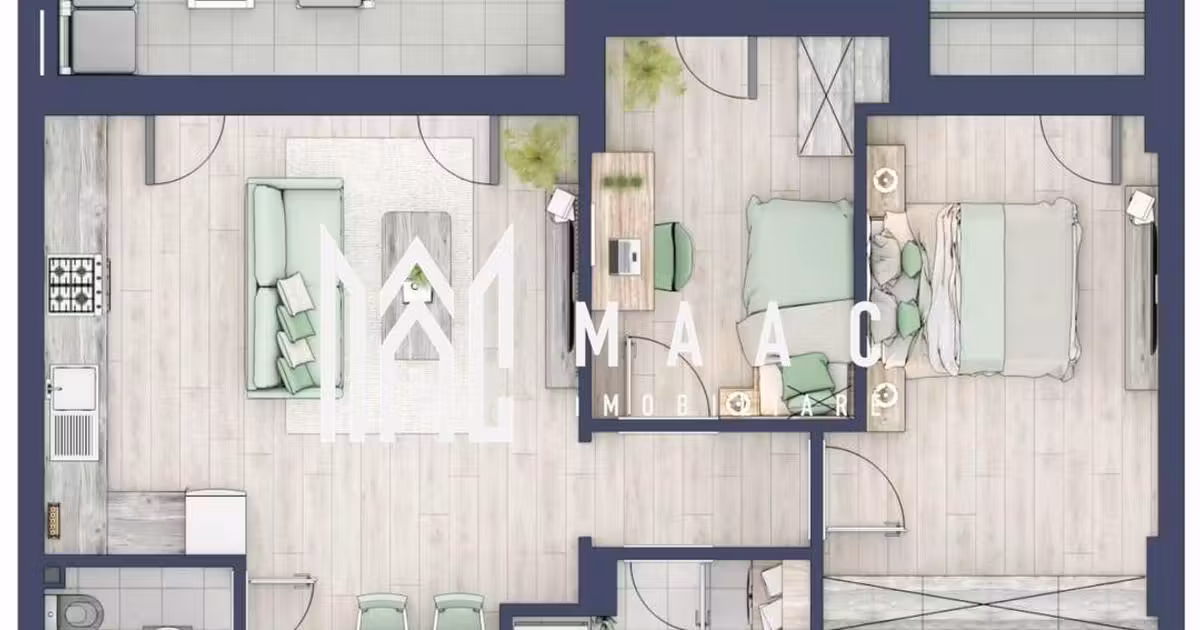 Apartament de vânzare cu 3 camere în zona Turnișor, Sibiu
