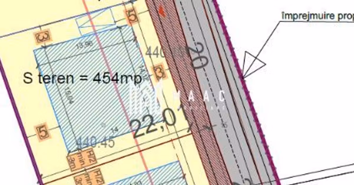 Teren Construcții intravilan de vânzare de 454 mp, în Șura Mică