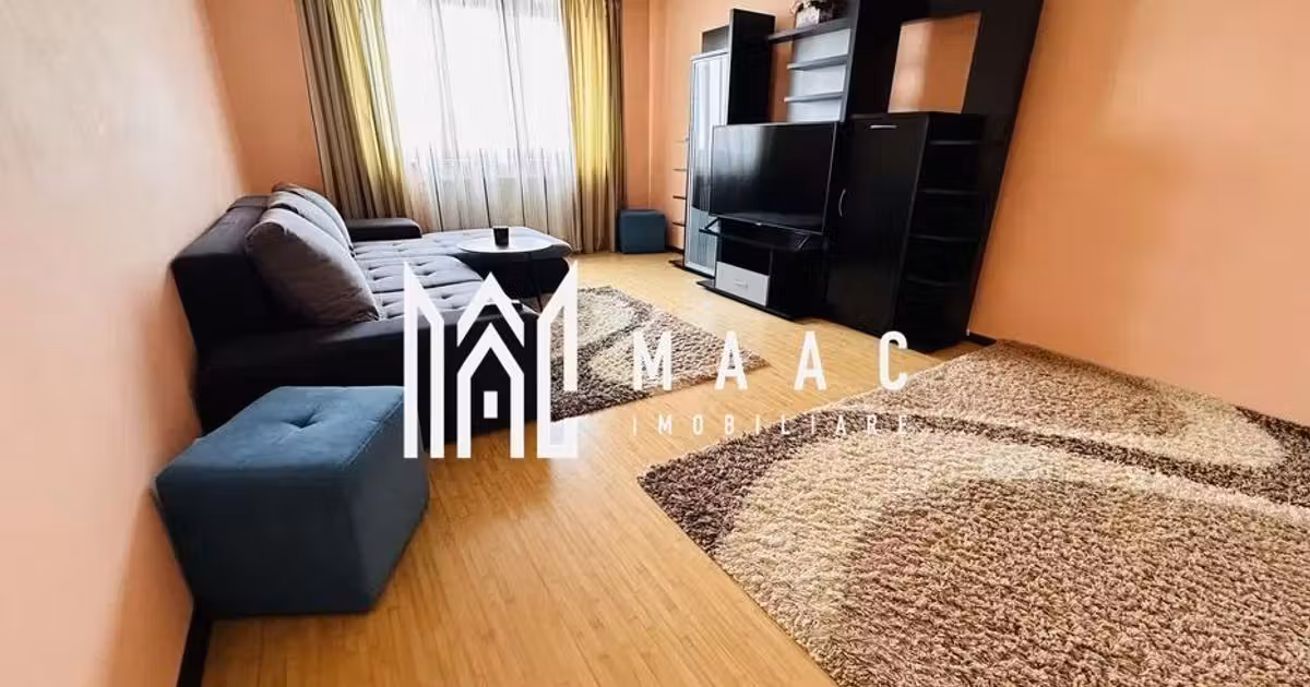 Apartament de vânzare cu 3 camere, mobilat în zona Vasile Aaron, Sibiu