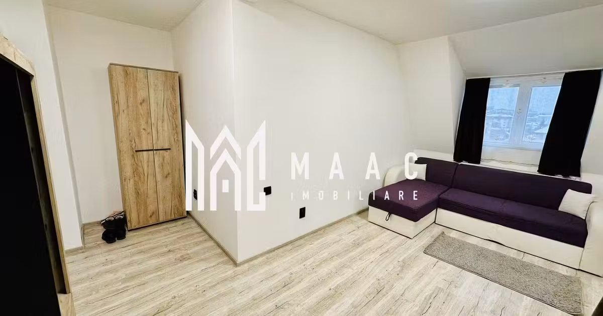 Apartament de vânzare cu 2 camere, mobilat în zona Vasile Aaron, Sibiu