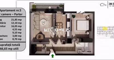 Apartament Tractorul
