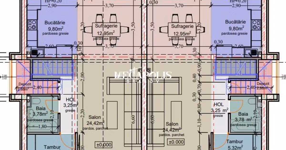 Duplex de vânzare cu 4 camere în Hărman