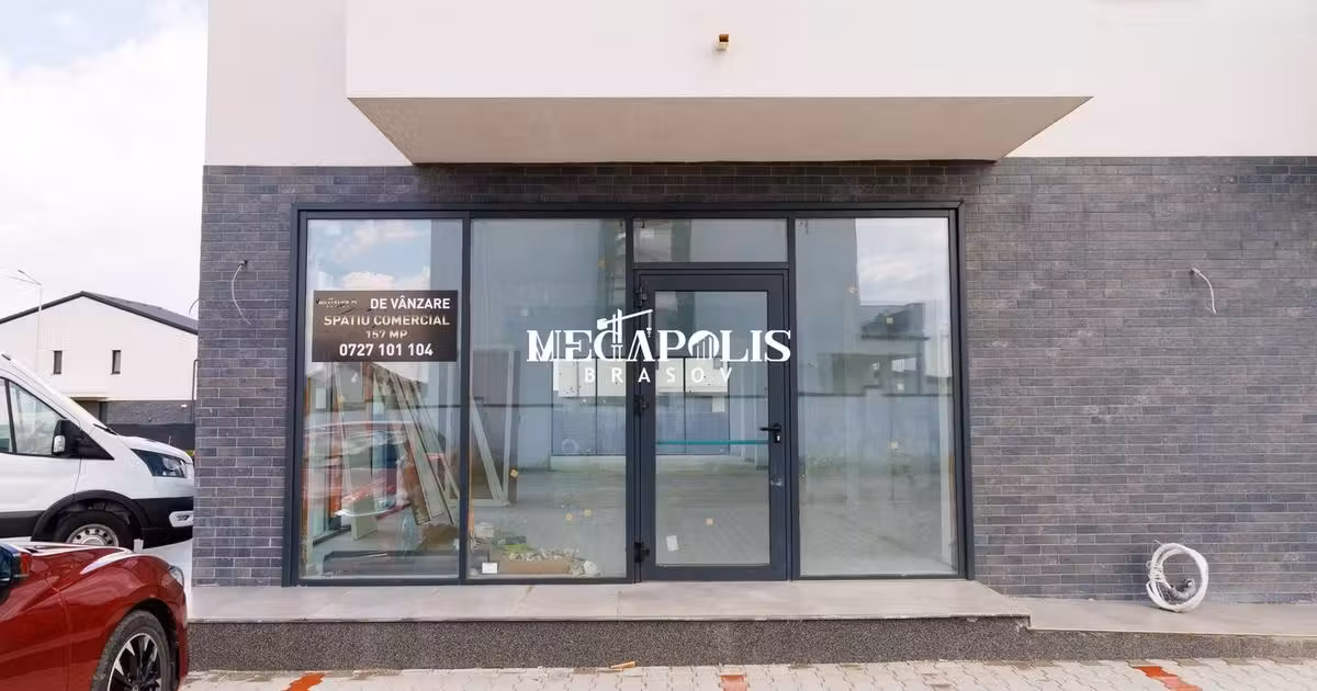 Spațiu comercial de vânzare de 156.42 mp, în Sânpetru