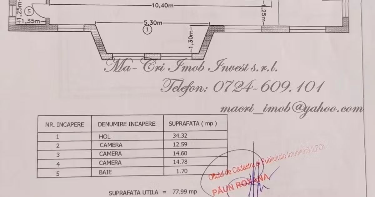 Casă individuală de vânzare cu 5 camere în Gruiu