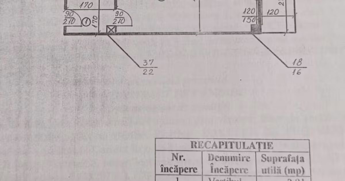 Garsonieră de vânzare în zona Dristor, Sector 3