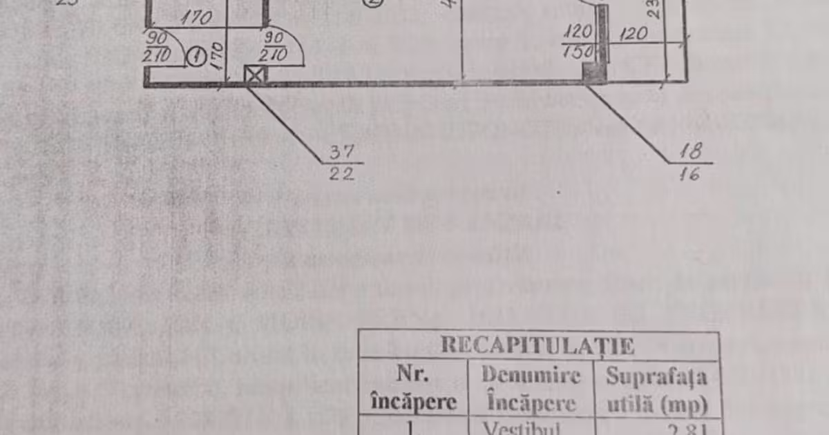 Garsonieră de vânzare în zona Baba Novac, Sector 3