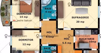 Apartament Timpuri Noi
