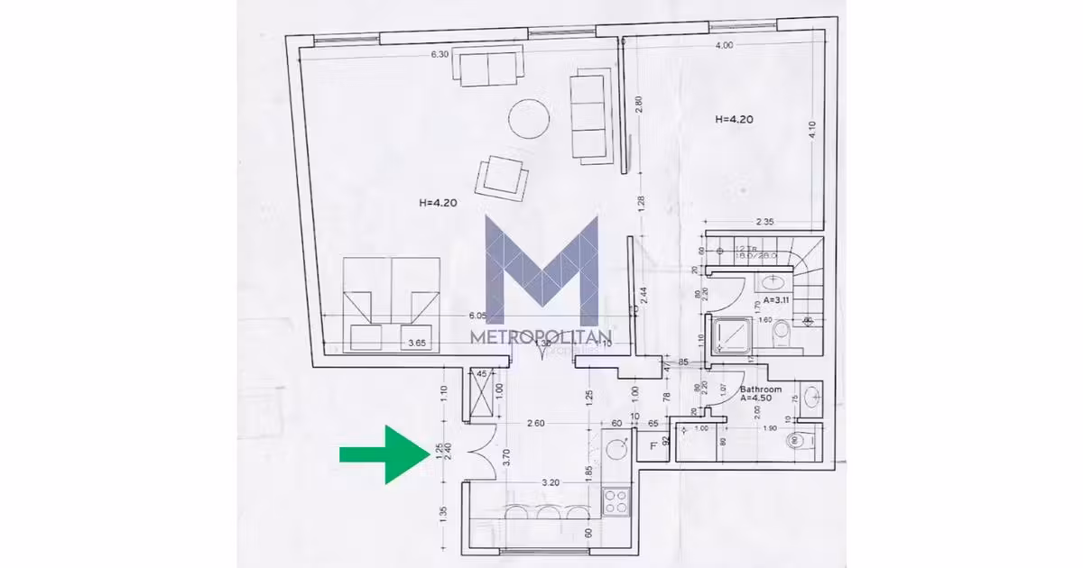 Apartament de vânzare cu 2 camere, mobilat în zona Ultracentral, Cluj-Napoca