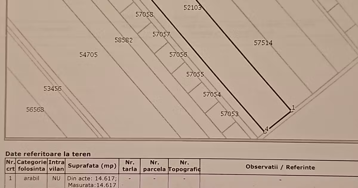 Teren Construcții intravilan de vânzare de 18590 mp, în Clinceni