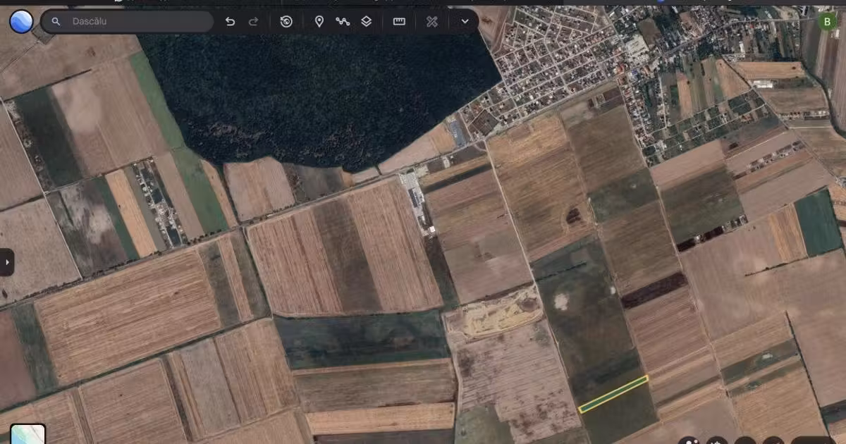 Teren agricol intravilan de vânzare de 10000 mp, în Dascălu