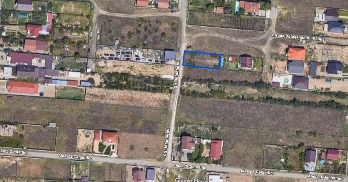 Teren Construcții intravilan de vânzare de 487 mp, în zona Exterior Est, Craiova